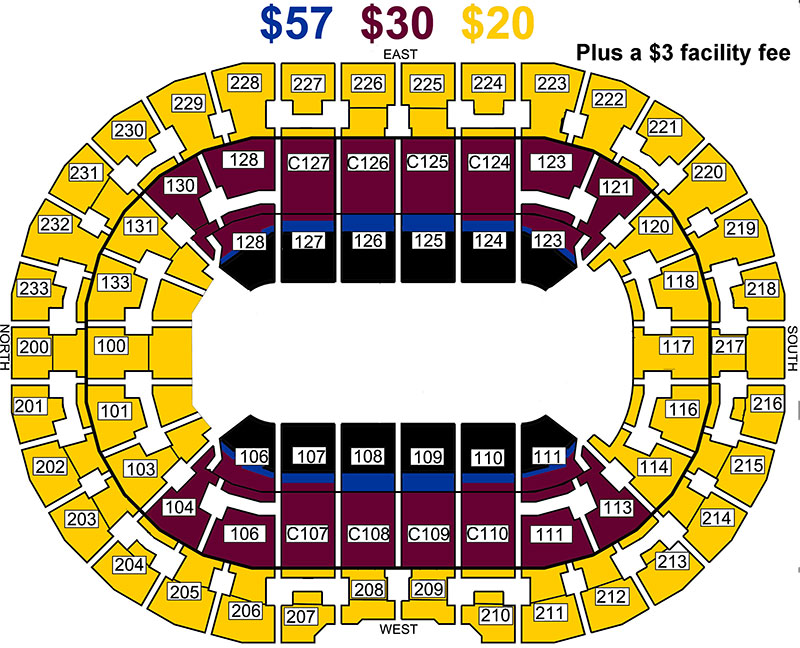 Monster Jam Ford Field Seating Chart